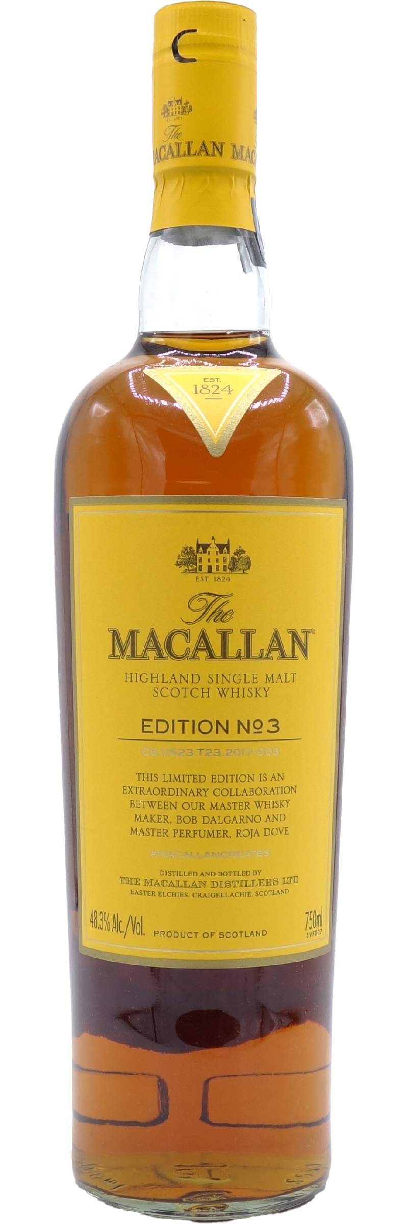 Macallan Single Malt Scotch Whisky Edition No. 3 750ml